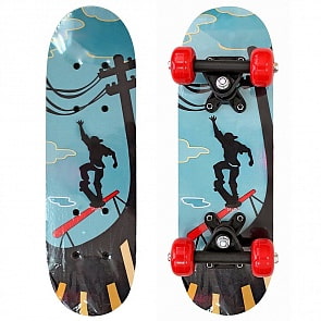 89764 Скейтборд – Скейтбордисты, красные колеса (RT, 6448RT)