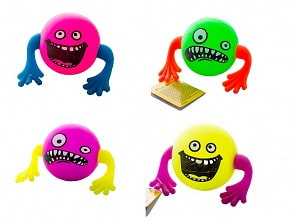 Резиновый мяч с мигающей подсветкой (HGL, SV12575)