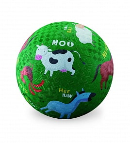 Мяч – Ферма, 13 см (Crocodile Creek, 2127-7)