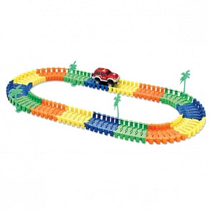 Трек гибкий - Большое путешествие, 101 деталь (1Toy, Т59315)