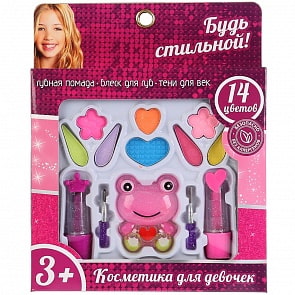 Набор косметики для девочек - Будь стильной! 14 цветов (Играем вместе, B1360193-R)
