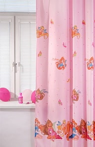 Портьера детская - Winx, розовый (ТАС, GS0771B-90003148)