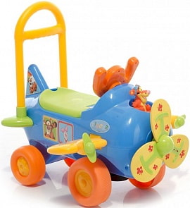 Каталка - пушкар Тигруля с пропеллером (Kiddieland, KID 037499veg)