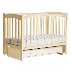 Кровать маятниковая продольная КУБАНОЧКА БИ 39.3 Кубаночка-3 (слоновая кость)