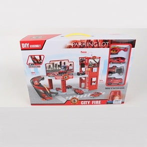 Парковка - Пожарная станция с машинками (B1665705sim)