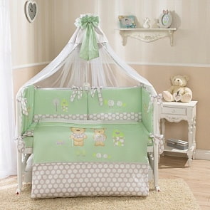 Комплект постельного белья Венеция, зеленый (Perina, В7-02.1)