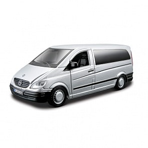 Металлическая машинка сборка Mercedes Benz Vito, масштаб 1:32 (Bburago, 18-43028)
