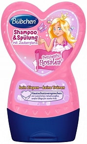 Детский шампунь 2 в 1 - Принцесса Розалея, 230 мл (Bubchen, 54-122 16293)