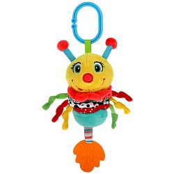 Текстильная подвеска-погремушка с вибрацией Бабочка (Умка, RHM-B5) - миниатюра