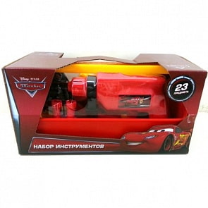 Набор строительных инструментов «Тачки» с дрелью (Играем Вместе, T215-Rsim)