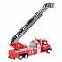 Металлическая инерционная модель – Пожарная машина, 15,5 см  - миниатюра №1