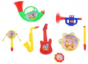 Набор музыкальных инструментов DoReMi - Веселый оркестр (ABtoys, D-00021(899B-5)