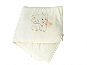 Плед Labeillebaby Слонята (Labeillebaby, BOM-П6463)