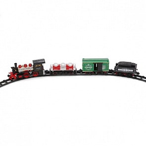 Железная дорога на батарейках, свет и звук, с дымом (Train Classical Collection, B921100sim)