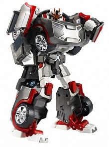 Трансформер Tobot Evolution X Shield-On, со световыми и звуковыми эффектами, наклейками и ключом-токеном (YOUNG TOYS, 301009)