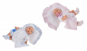 Кукла Химена в розовом, плачет, 27 см. (Antonio Juans Munecas, 1113P)