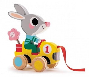 Каталка – Заяц (Djeco, 06225k)