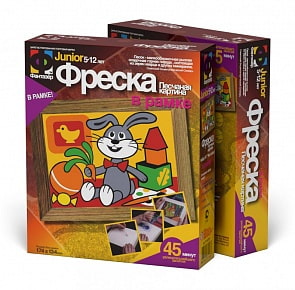 Песчаная картина. Фреска "Мой зайка" (Фантазер, 407007) Песчаная картина. Фреска "Мой зайка" (Фантазер, 407007)