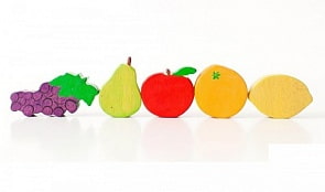 Набор игрушечной еды – Фрукты, 5 предметов (Paremo, PK315-01)