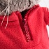 Мягкая игрушка – Басик в красном флисовом жилете  - миниатюра №2