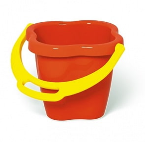 Ведро-цветок среднее 1 л., 3 цвета (Стеллар, 01249-no)