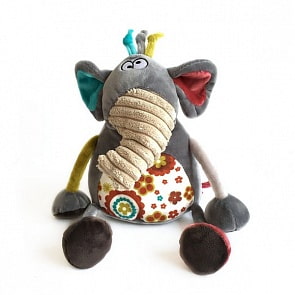 Мягкая игрушка – Слоник Робби, 22 см. (Gulliver, 51-K59160C)