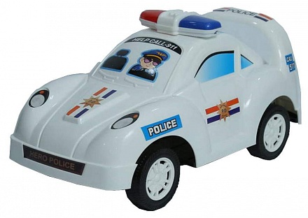 Полицейская машина, инерционная 