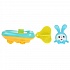 Игрушка пластизоль для ванны Малышарики – Лодка и Крошик, 5,5 см  - миниатюра №1
