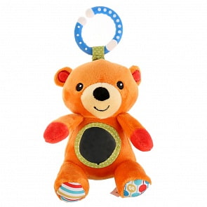 Подвеска большая Fisher Price - Мишка с зеркальцем и вибрацией (Умка, GH73094)