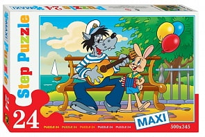 Пазл MAXI Ну, погоди! 24 элемента (Step Puzzle, 70002)