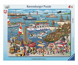 Пазл - Экскурсия по порту, 42 детали (Ravensburger, 06163) - миниатюра