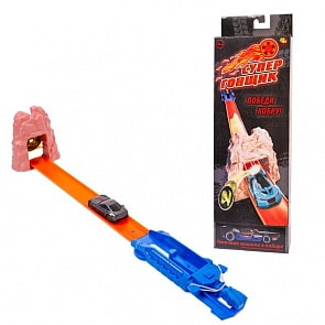 Набор из серии Супер гонщик – Победи кобру, машина со сборным треком (Abtoys, C-00212)