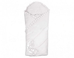 Конверт-одеяло на выписку М-2023, белый (Мой Ангелок, 00-0008087 _белый)