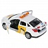 Машина Такси Ford Focus 12 см двери и багажник открываются металлическая инерционная  - миниатюра №1