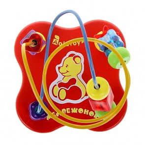 Лабиринт - Медведь красный (Alatoys, ЛБ1031)