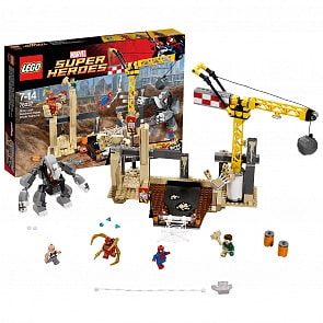 Lego Super Heroes. Носорог и Песочный человек™ против Супергероев™ (Lego, 76037-L)
