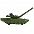 Модель Армата Танк Т-14 12 см вращается башня инерционная  - миниатюра №2
