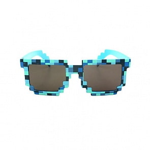 Очки пиксельные синие из серии Майнкрафт (Pixel Crew, 81074)