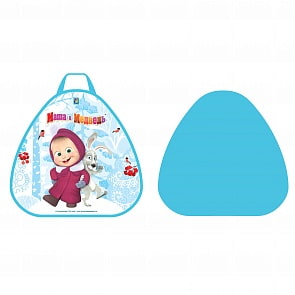 Ледянка - Маша и Медведь, треугольная (1Toy, Т10661)