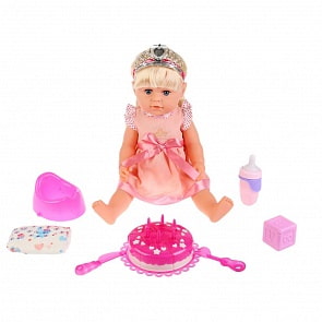Интерактивная кукла с аксессуарами, 8 функций, 43 см (BLS005C)