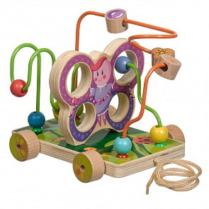  Лабиринт-каталка - Бабочка малая (Мир Деревянных Игрушек, Д116)