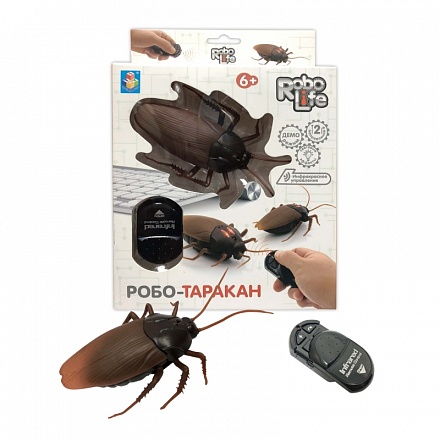 Робо-таракан на ИК управлении - Robo Life, коричневый 