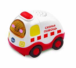 Машинка из серии Бип-Бип Toot-Toot Deivers - Скорая помощь (Vtech, 80-119726) - миниатюра