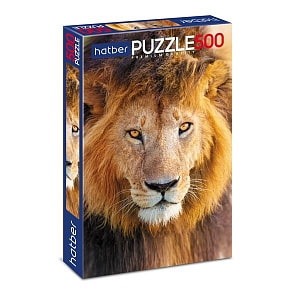 Пазлы Premium 500 элементов – Лев (Hatber, 500ПЗ2-19317)