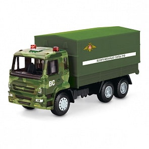 Машина металлическая инерционная - Вооруженные силы, 12 см (Технопарк, X600-H09098-R) (ассортимент)