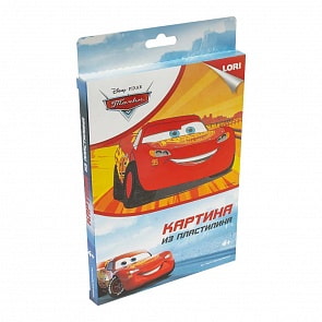 Картина из пластилина Disney Молния Маккуин (Lori, Пкд-017)