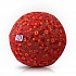Воздушный мяч с набором шариков и чехлом дизайн Кружочки Circles красный  - миниатюра №1
