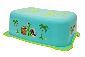 Подставка-ступенька – Dino. Бирюзовая (Maltex, 6364_бирюзовый)