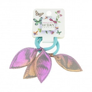Резинки для волос Lukky Fashion - Блестящий бантик, 2 штуки (Lukky, Т18555) (ассортимент)