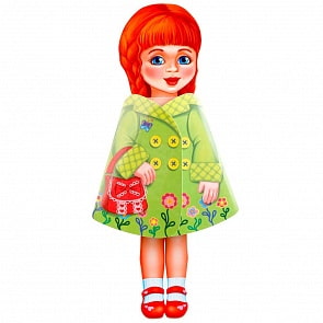 Книжка-кукла – Шатенка Катя (Умка, 978-5-506-01974-9sim)